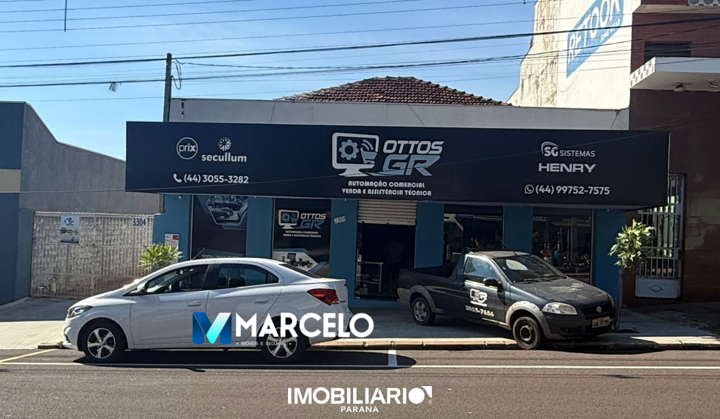 Salão Comercial para  venda em Zona I, Umuarama, 525,00m²