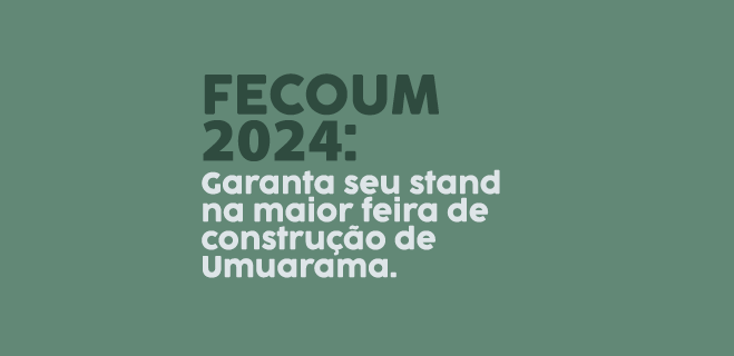 Estandes da Fecoum 2024 estão disponíveis para locação 