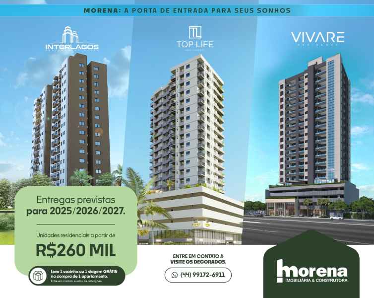 Imagem Morena lança campanha “A Porta de Entrada Para Seus Sonhos” com condições e prêmios especiais para compra de imóveis e terrenos!